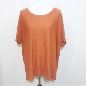 Short Sleeve Tencel Blend Knit